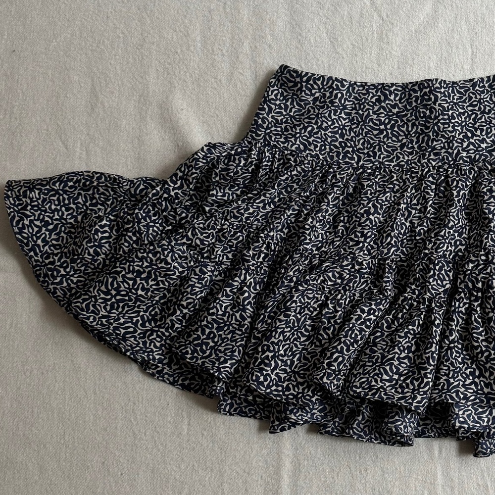 Balenciaga silk mini skirt size S